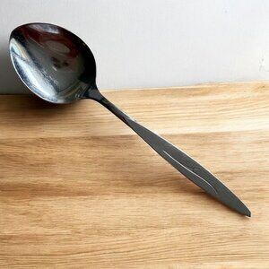 1 Pc Fantasy Sugar Spoon 1881 Rogers Oneida 6" Atomic MCM Stainless Flatware VTG